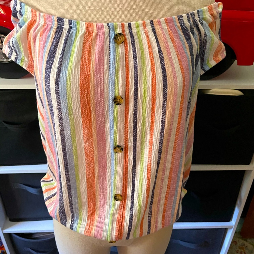 Off the shoulder shirt